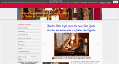 Desktop Screenshot of gite-chambres-st-quentin.com